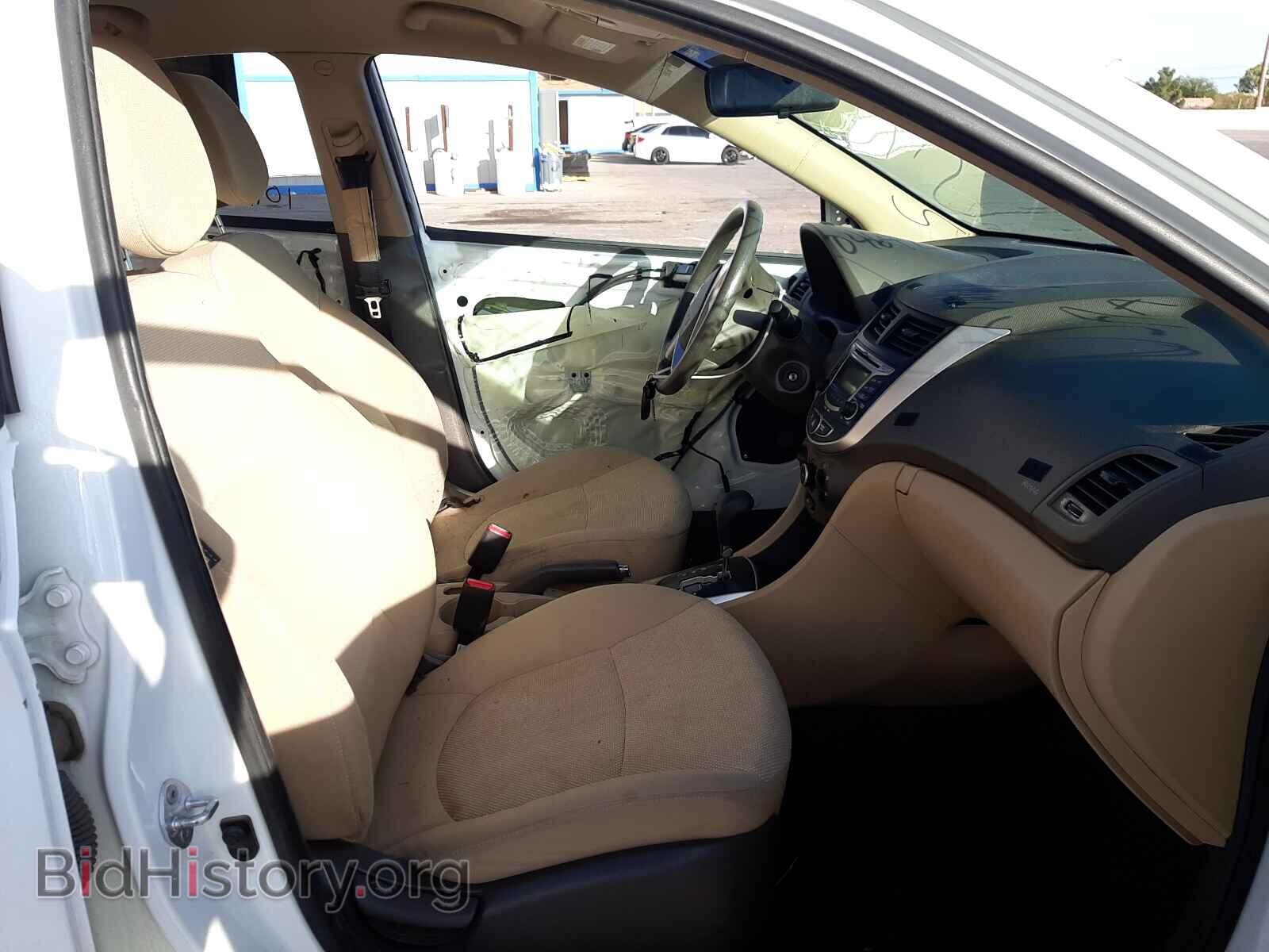 2013 HYUNDAI ACCENT - VIN: KMHCT4AE3DU384677 - Фото 5