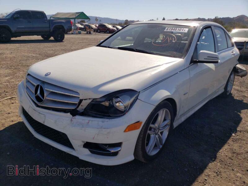 2012 Mercedes-Benz C-CLASS (VIN WDDGF4HB2CR209014) — photo 2 of 10