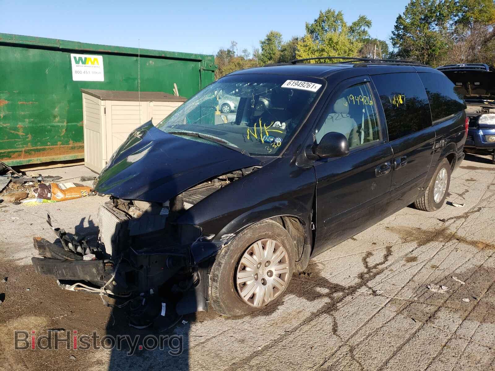 2007 CHRYSLER MINIVAN - VIN: 2A4GP44R57R121028 - Фото 2