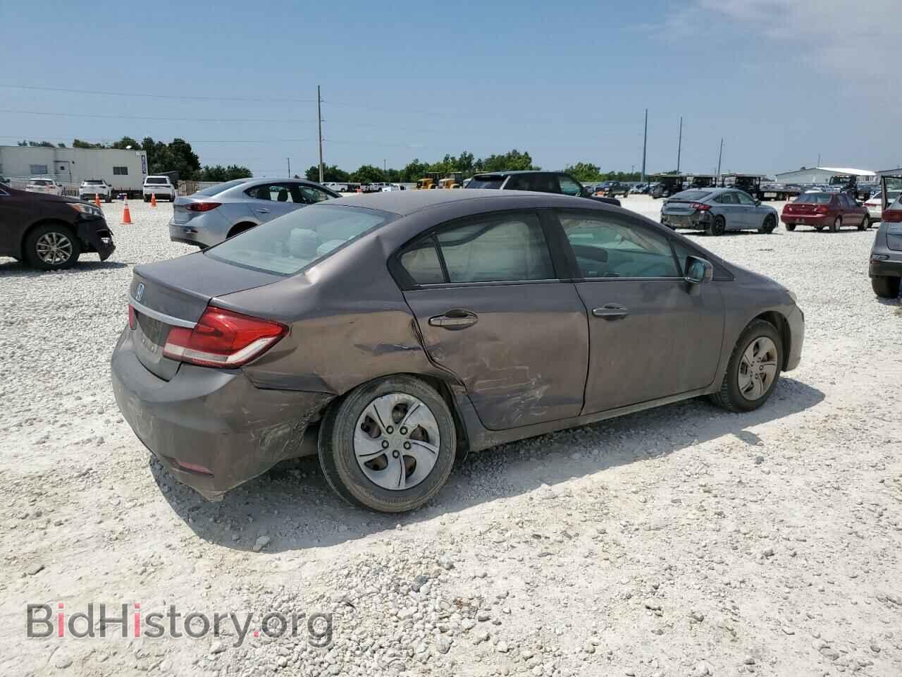 2014 HONDA CIVIC - VIN: 19XFB2F50EE244345 - Фото 3