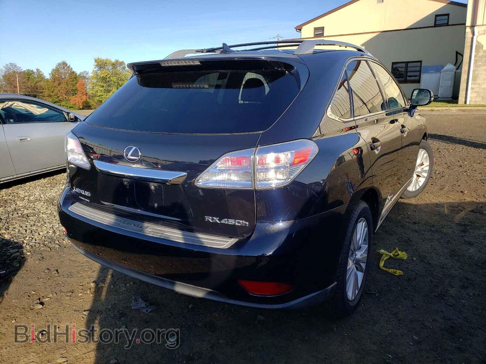 2010 LEXUS RX450 - VIN: JTJBC1BA4A2025529 - Фото 4
