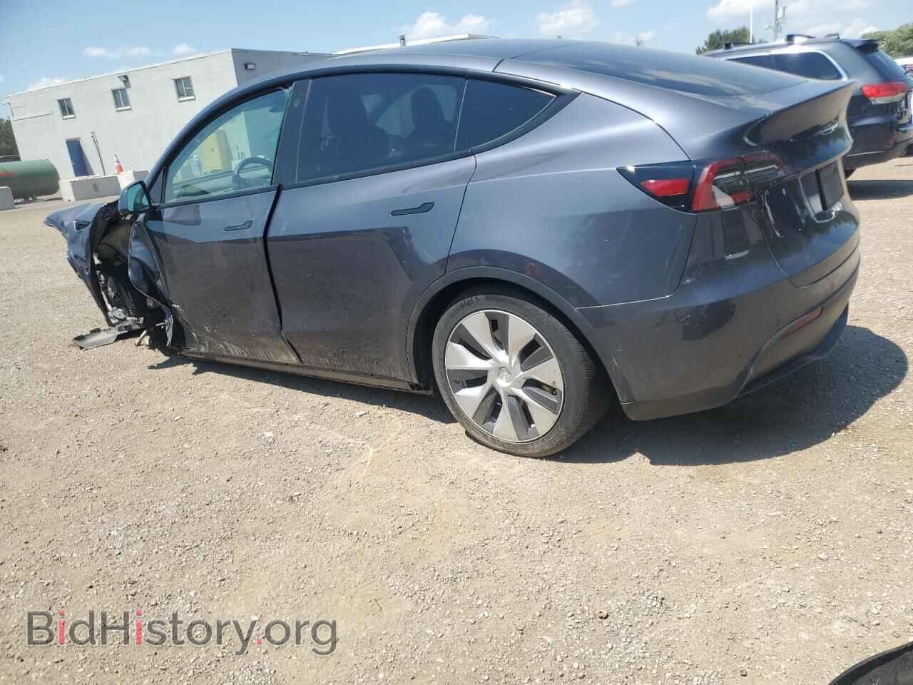 2022 TESLA MODEL Y - VIN: 7SAYGAEE8NF506597 - Фото 2