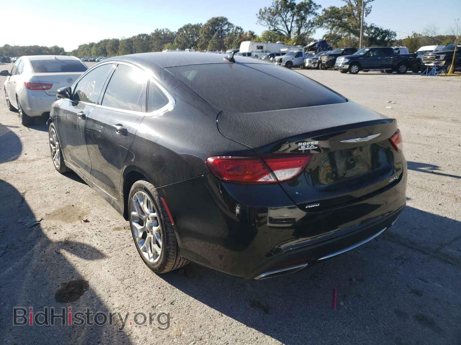 2015 CHRYSLER 200 - VIN: 1C3CCCEGXFN514580 - Фото 3
