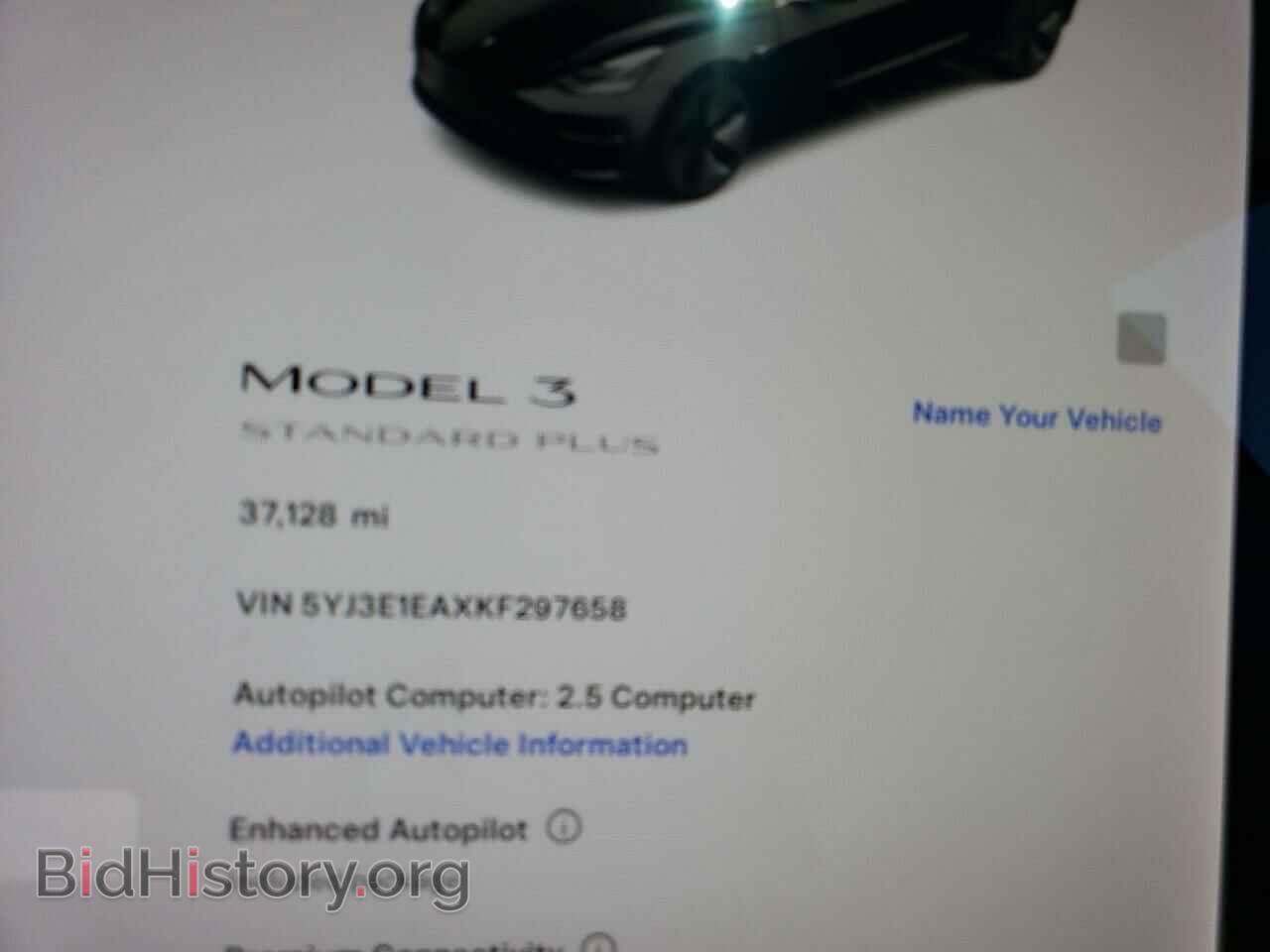 2019 TESLA MODEL 3 - VIN: 5YJ3E1EAXKF297658 - Фото 9