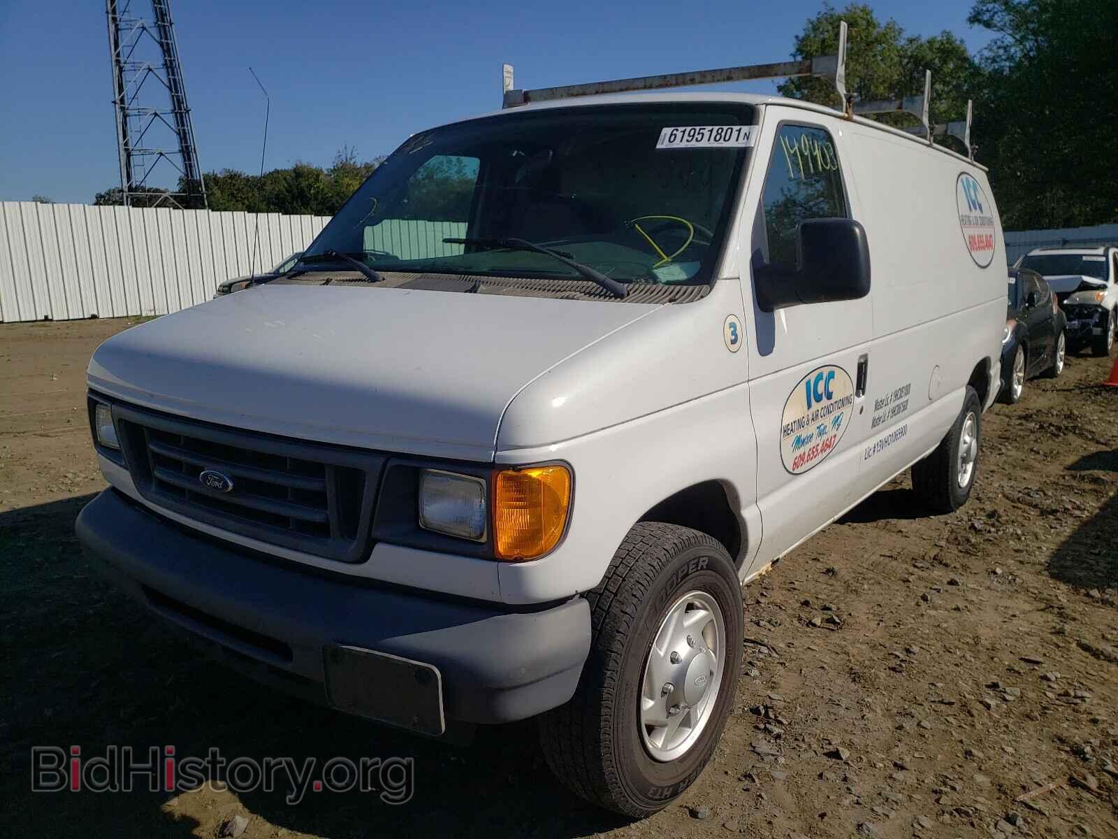 2007 FORD ECONOLINE - VIN: 1FTNE24W57DA41695 - Фото 2