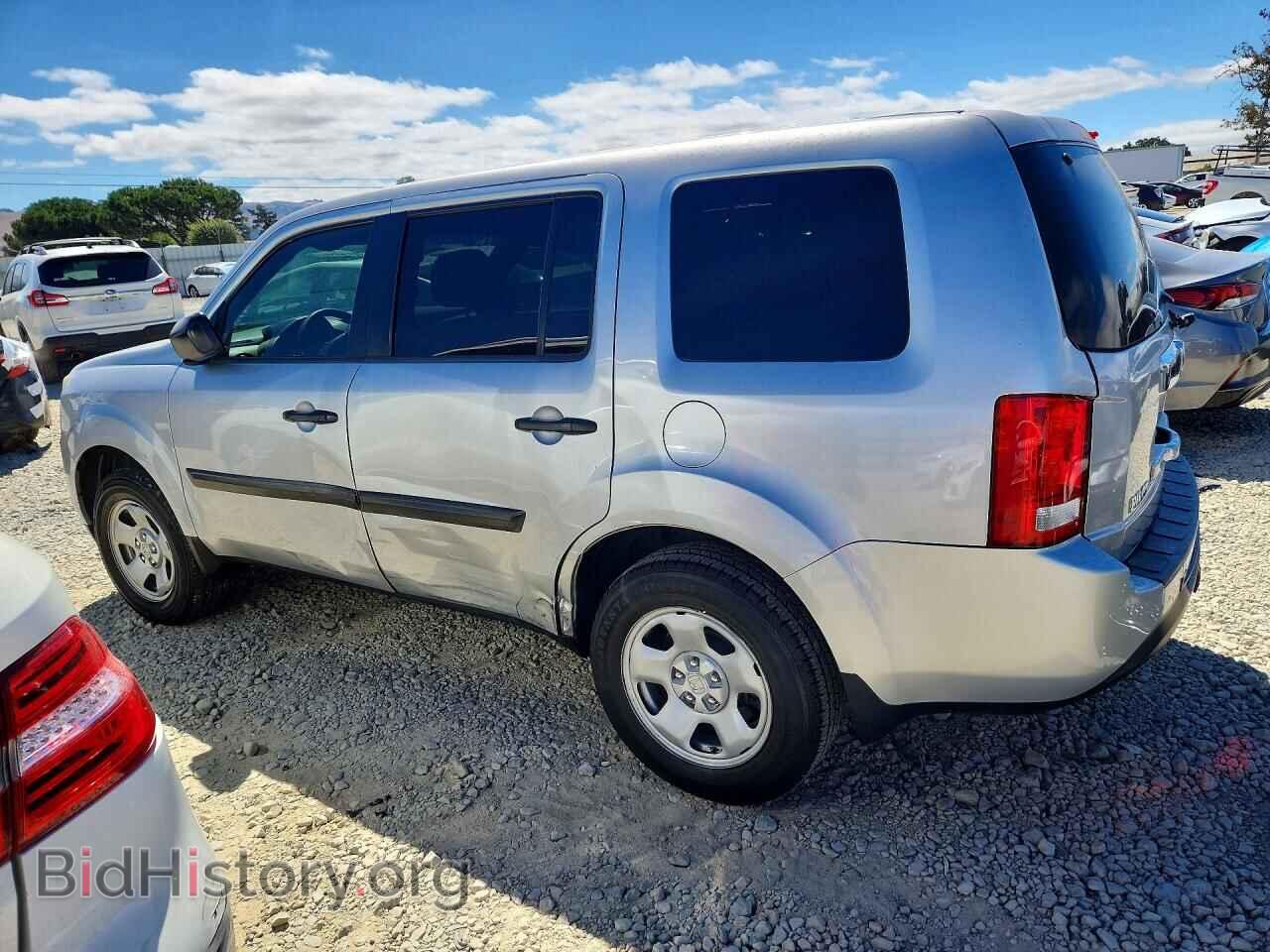 2012 HONDA PILOT - VIN: 5FNYF3H26CB032529 - Фото 2