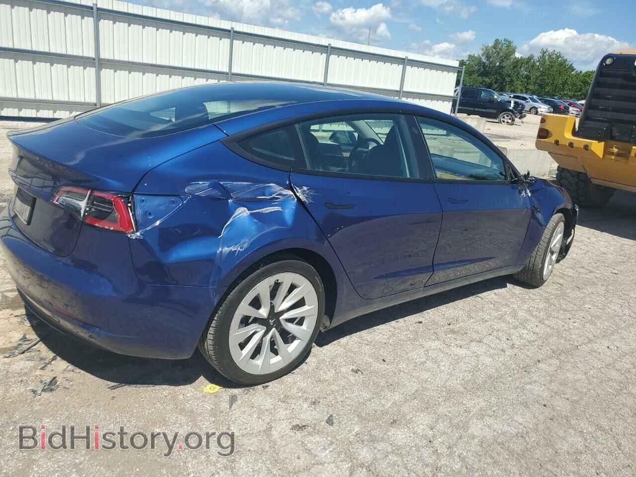 2022 TESLA MODEL 3 - VIN: 5YJ3E1EA1NF190258 - Фото 3