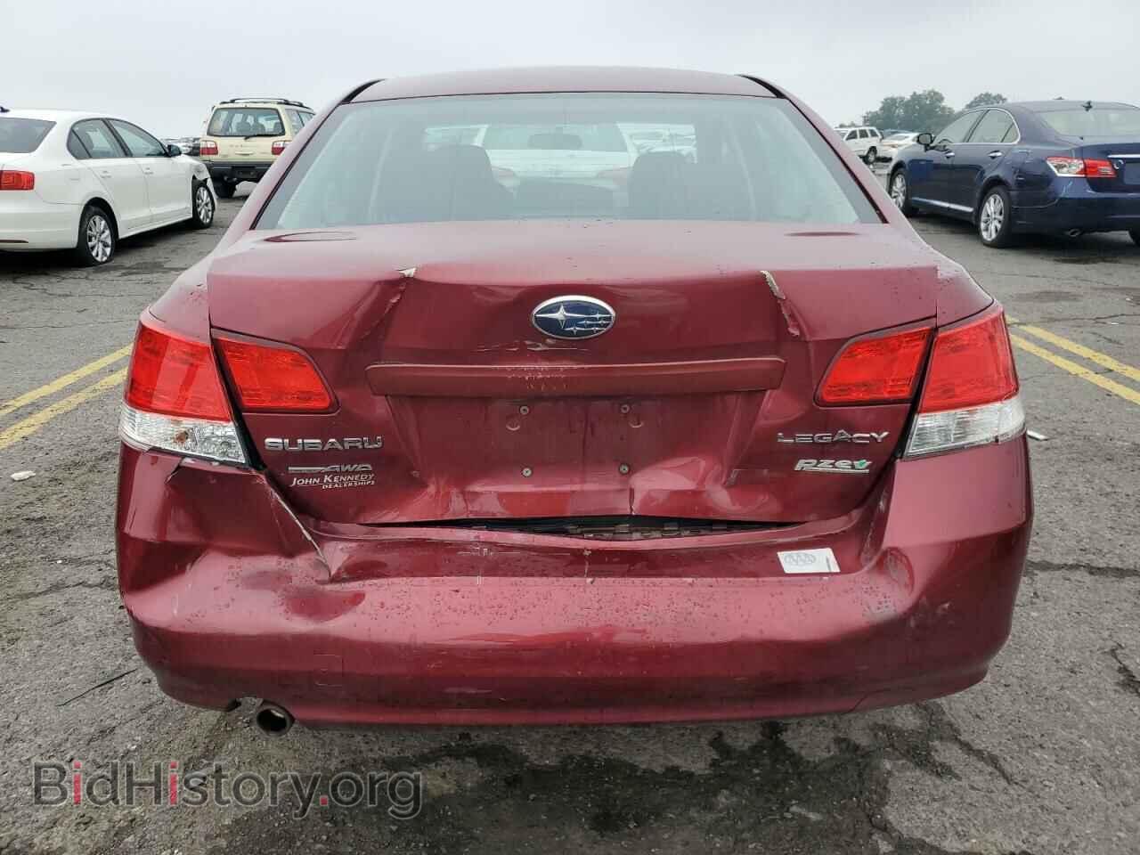2012 SUBARU LEGACY - VIN: 4S3BMBC69C3037849 - Фото 6