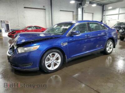 2013 Ford TAURUS SEL, blue — VIN 1FAHP2E81DG122796, Copart