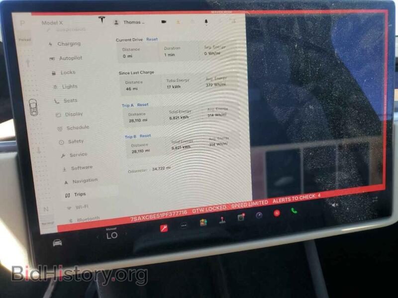 2023 Tesla MODEL X (VIN 7SAXCBE51PF377716) — фото 9 из 13
