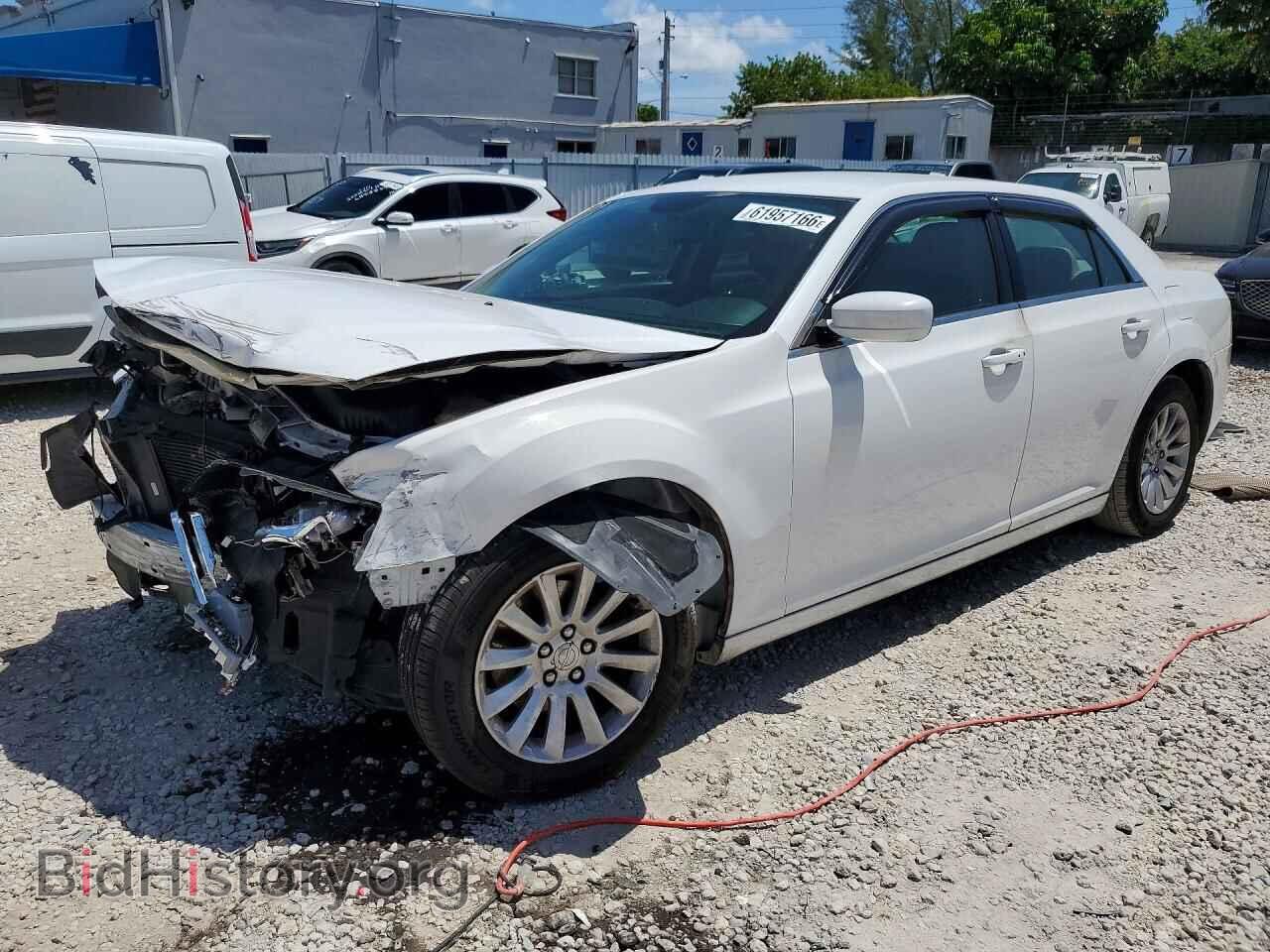 2014 Chrysler 300 (VIN 2C3CCAAG1EH127658) — photo 1 of 13, Copart, damage: side