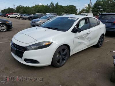 2015 Dodge DART Dart SXT, white — VIN 1C3CDFBB8FD390967, Copart