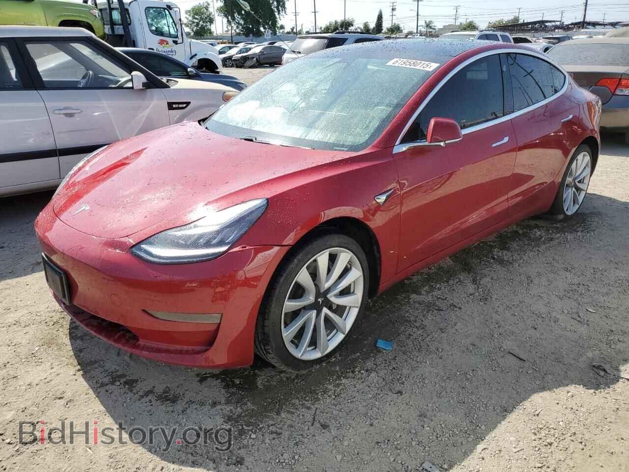 Photo 5YJ3E1EB7KF521638 - TESLA MODEL 3 2019
