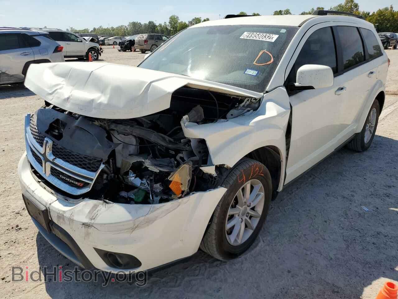 2013 DODGE JOURNEY - VIN: 3C4PDCBB5DT729140 - Фото 2