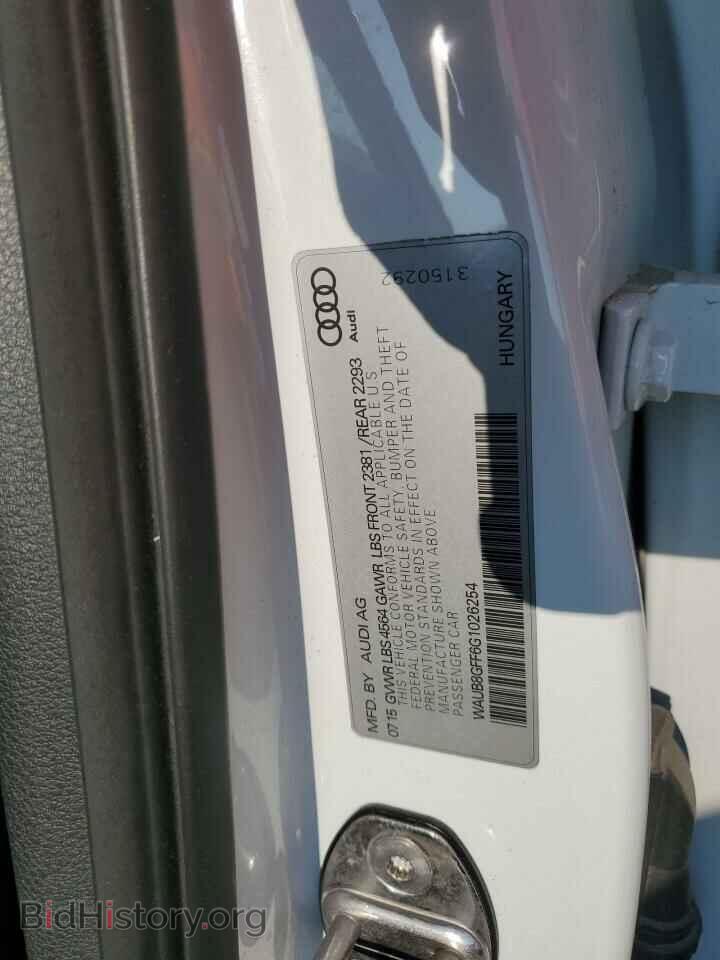 2016 AUDI A3 - VIN: WAUB8GFF6G1026254 - Фото 12