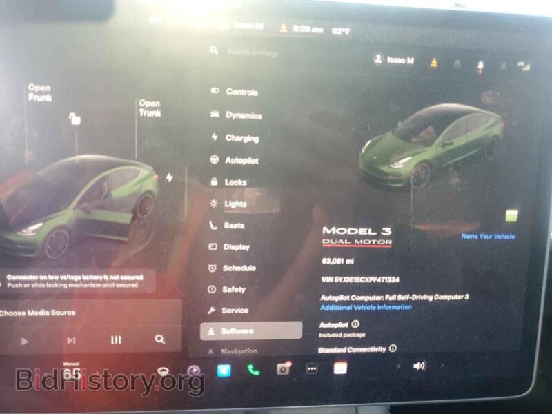 2023 Tesla MODEL 3 (VIN 5YJ3E1ECXPF471334) — photo 9 of 14