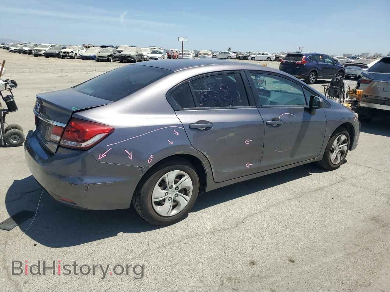2014 HONDA CIVIC - VIN: 19XFB2F56EE243264 - Фото 3
