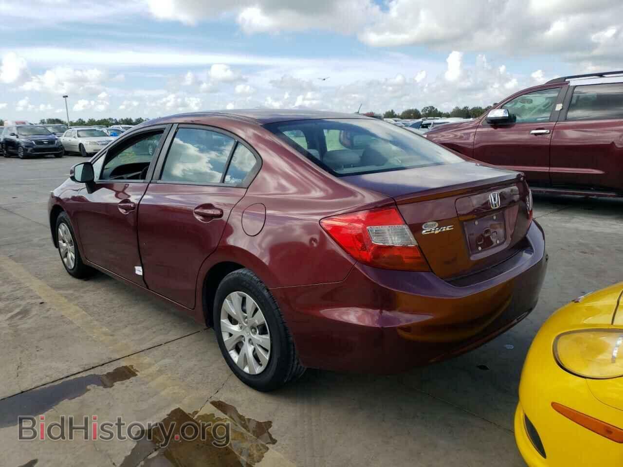 2012 HONDA CIVIC - VIN: 2HGFB2F54CH608558 - Фото 3