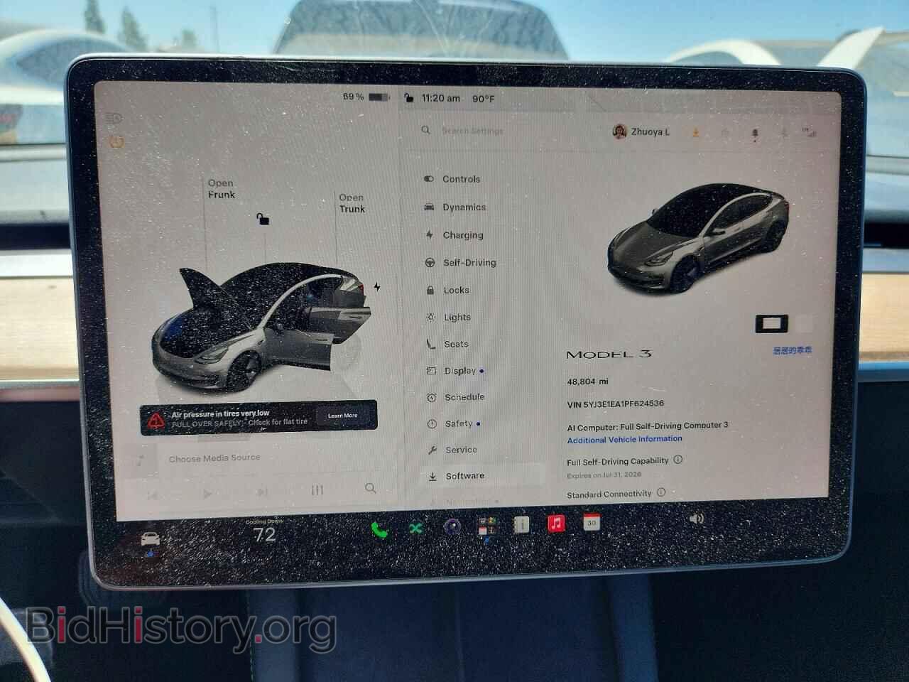2023 TESLA MODEL 3 - VIN: 5YJ3E1EA1PF624536 - Фото 9
