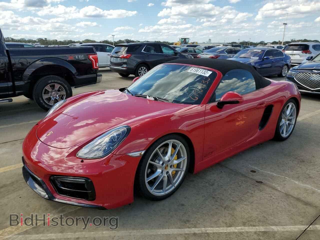 2015 PORSCHE BOXSTER - VIN: WP0CB2A86FS140235 - Фото 2