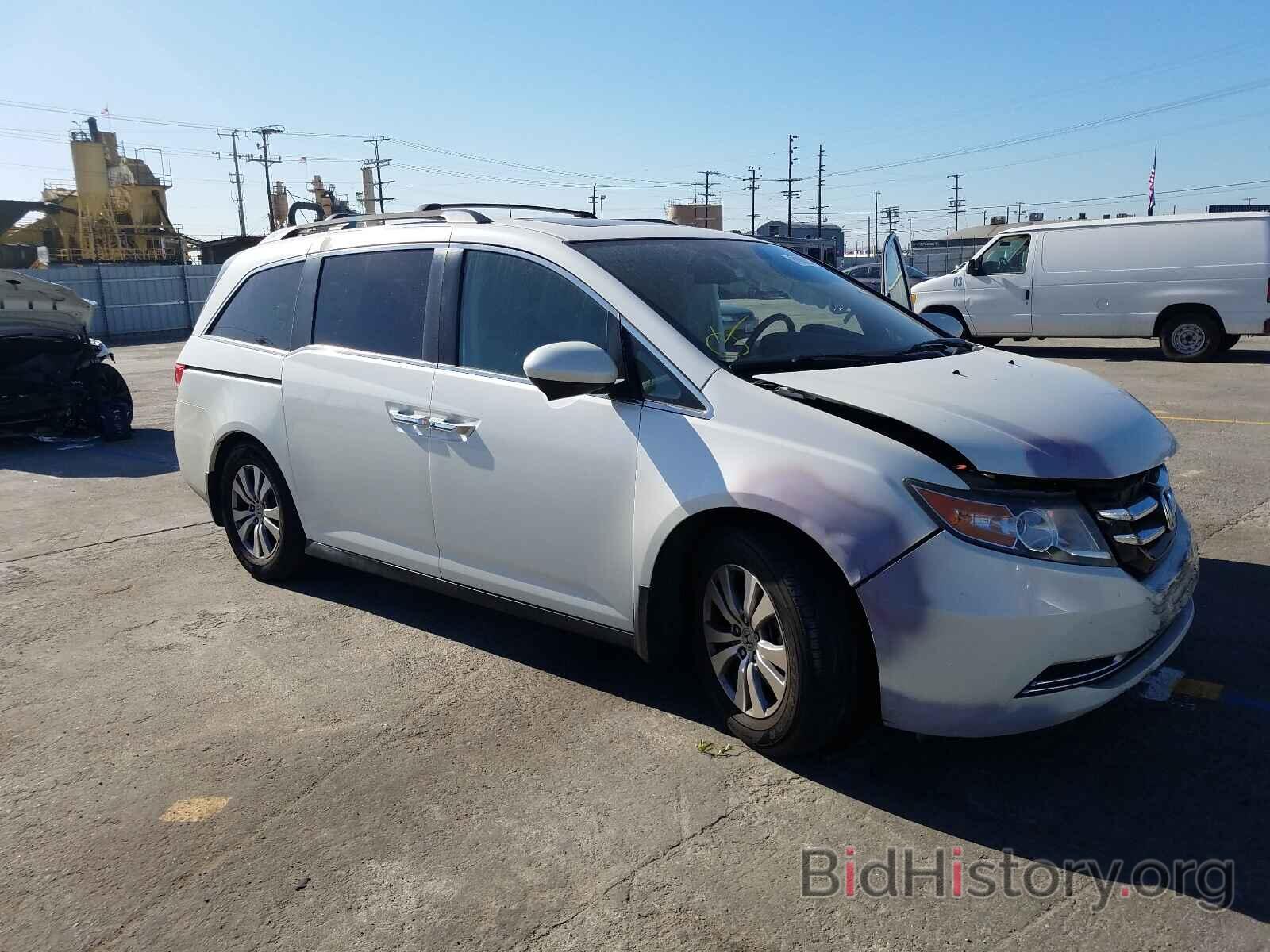 Фотография 5FNRL5H68EB072576 - HONDA ODYSSEY 2014