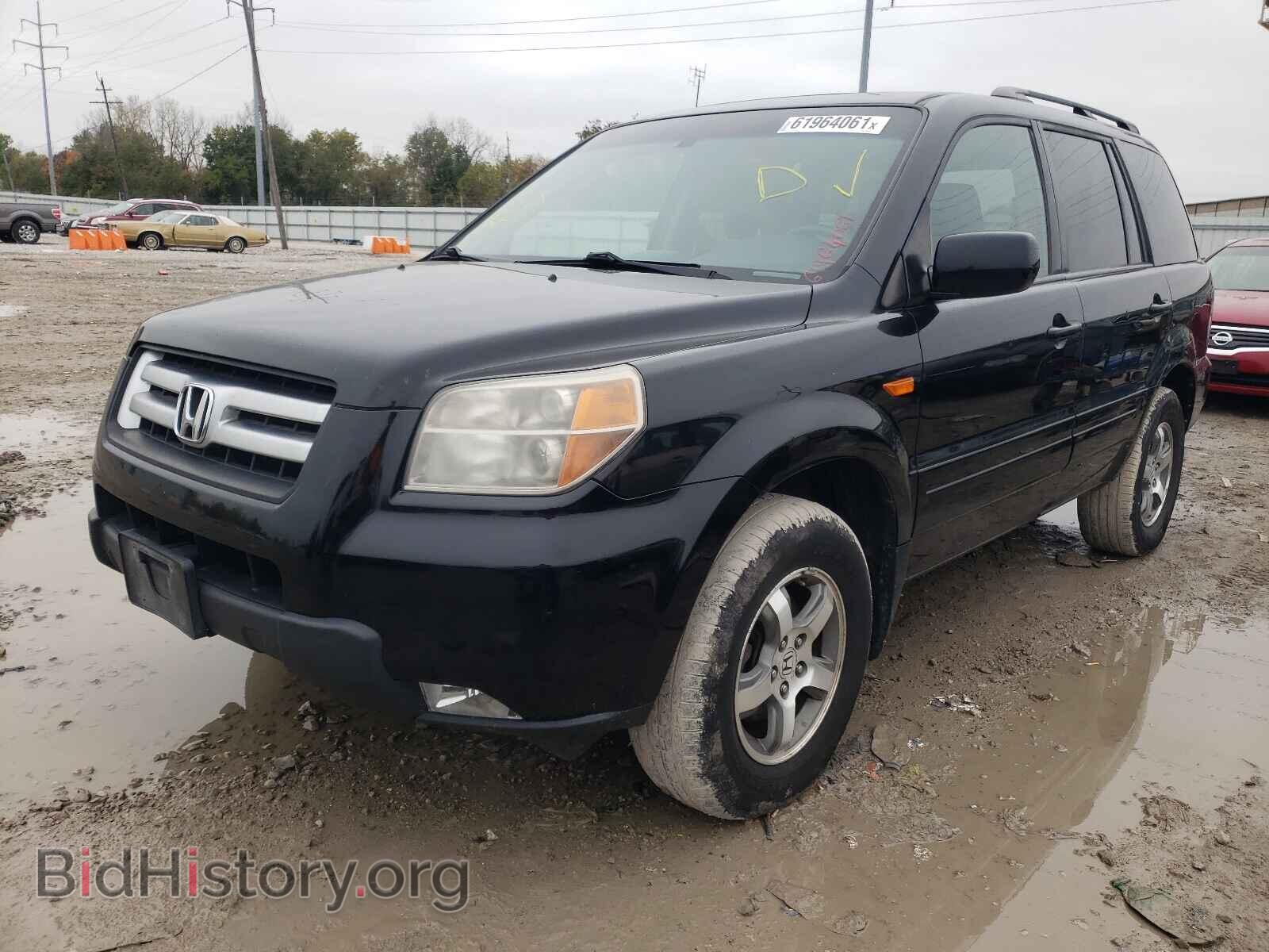 2007 HONDA PILOT - VIN: 2HKYF18537H511576 - Фото 2