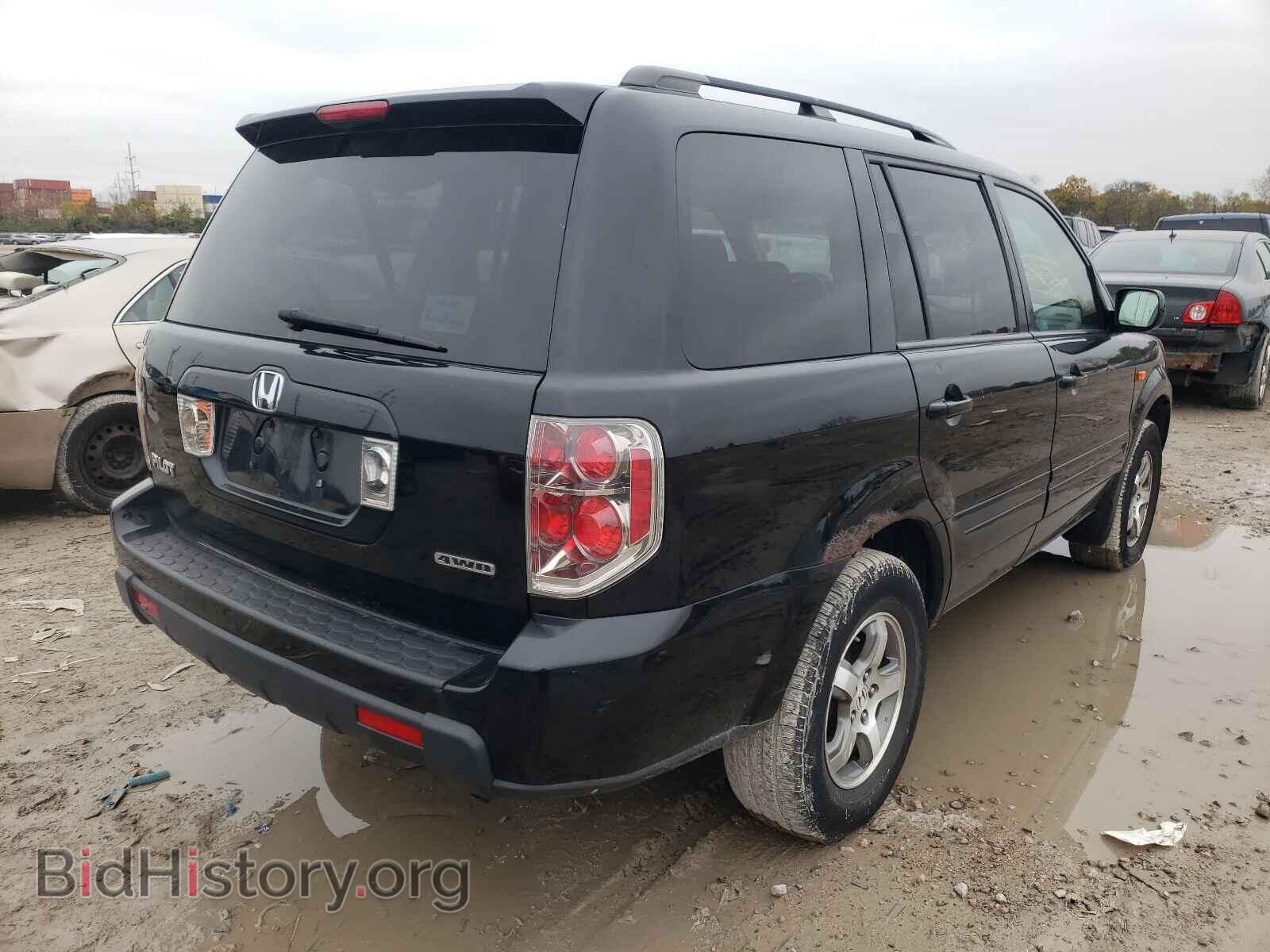 2007 HONDA PILOT - VIN: 2HKYF18537H511576 - Фото 4