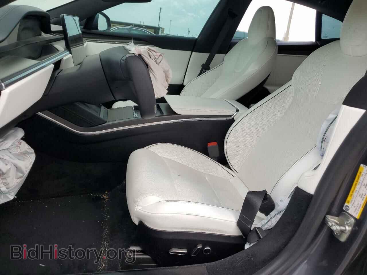 2021 TESLA MODEL S - VIN: 5YJSA1E64MF452324 - Фото 7