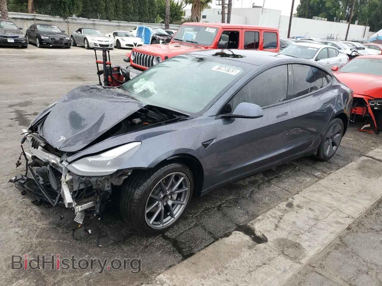 Photo 5YJ3E1EA0MF091221 - TESLA MODEL 3 2021