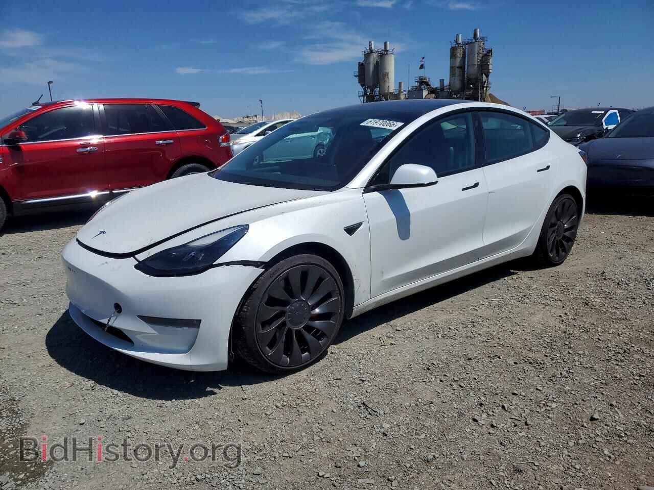 Photo 5YJ3E1ECXPF517843 - TESLA MODEL 3 2023