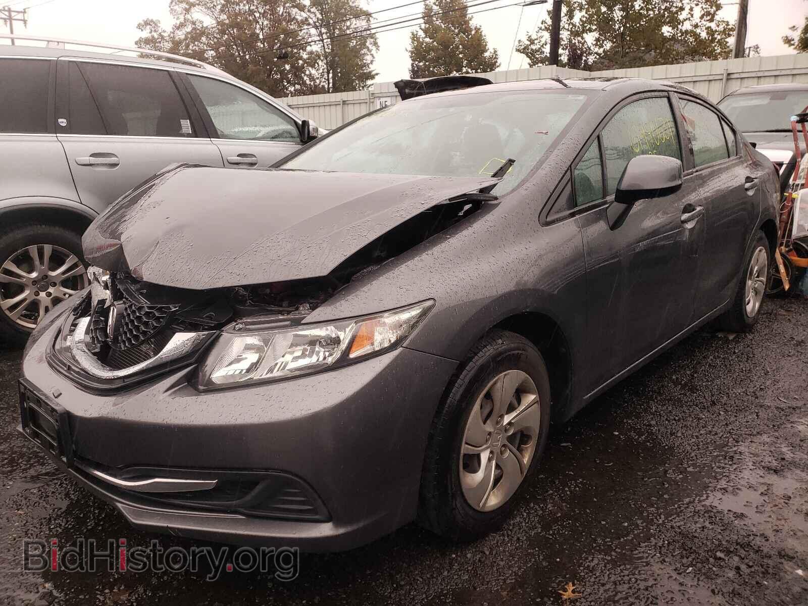 2013 HONDA CIVIC - VIN: 2HGFB2F58DH572276 - Фото 2