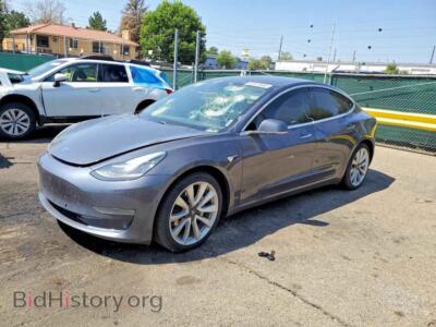 2020 Tesla MODEL 3, серый — VIN 5YJ3E1EB0LF638057, Copart