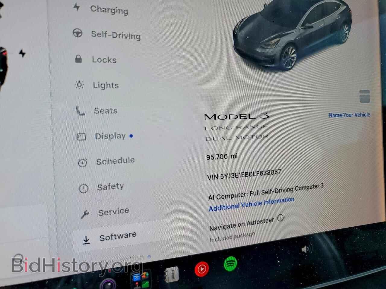 2020 TESLA MODEL 3 - VIN: 5YJ3E1EB0LF638057 - Photo 9
