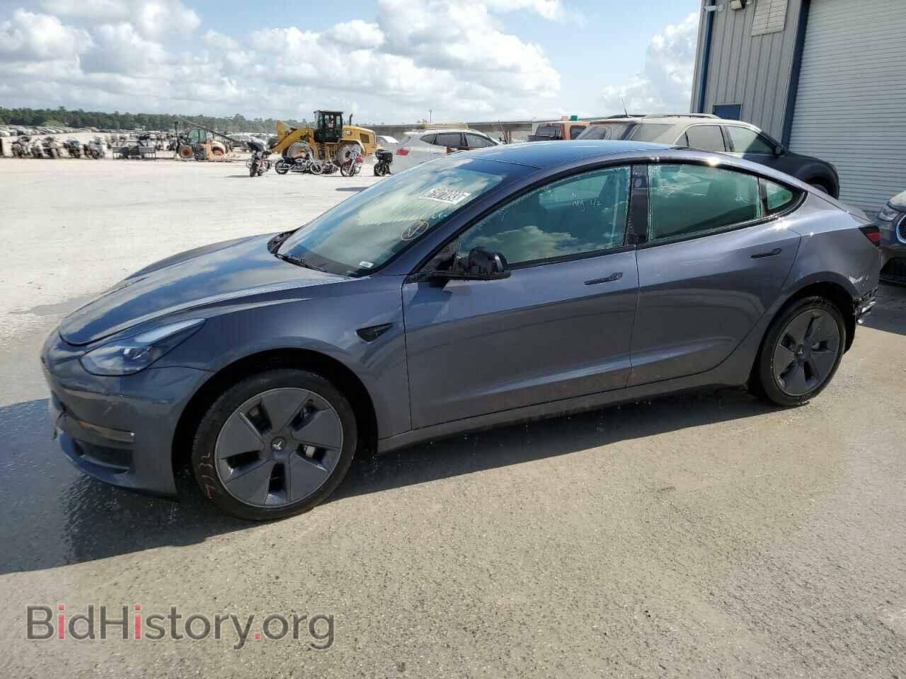 Photo 5YJ3E1EB3NF285588 - TESLA MODEL 3 2022