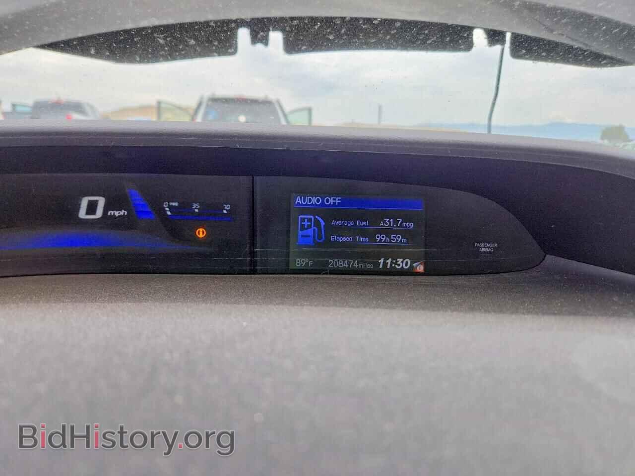2013 HONDA CIVIC - VIN: 19XFB2F52DE208459 - Фото 9