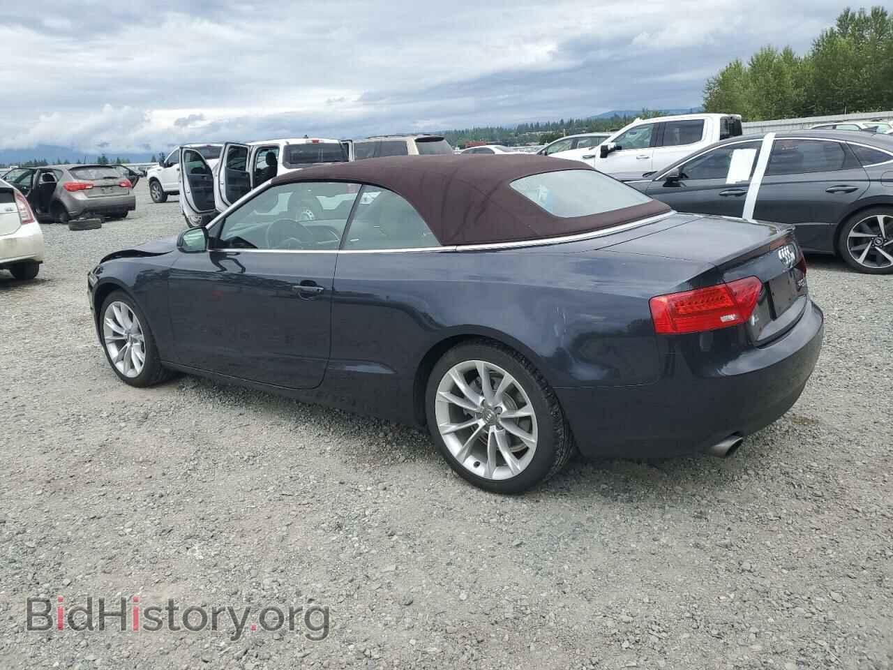 2013 AUDI A5 - VIN: WAULFAFH9DN003077 - Фото 2