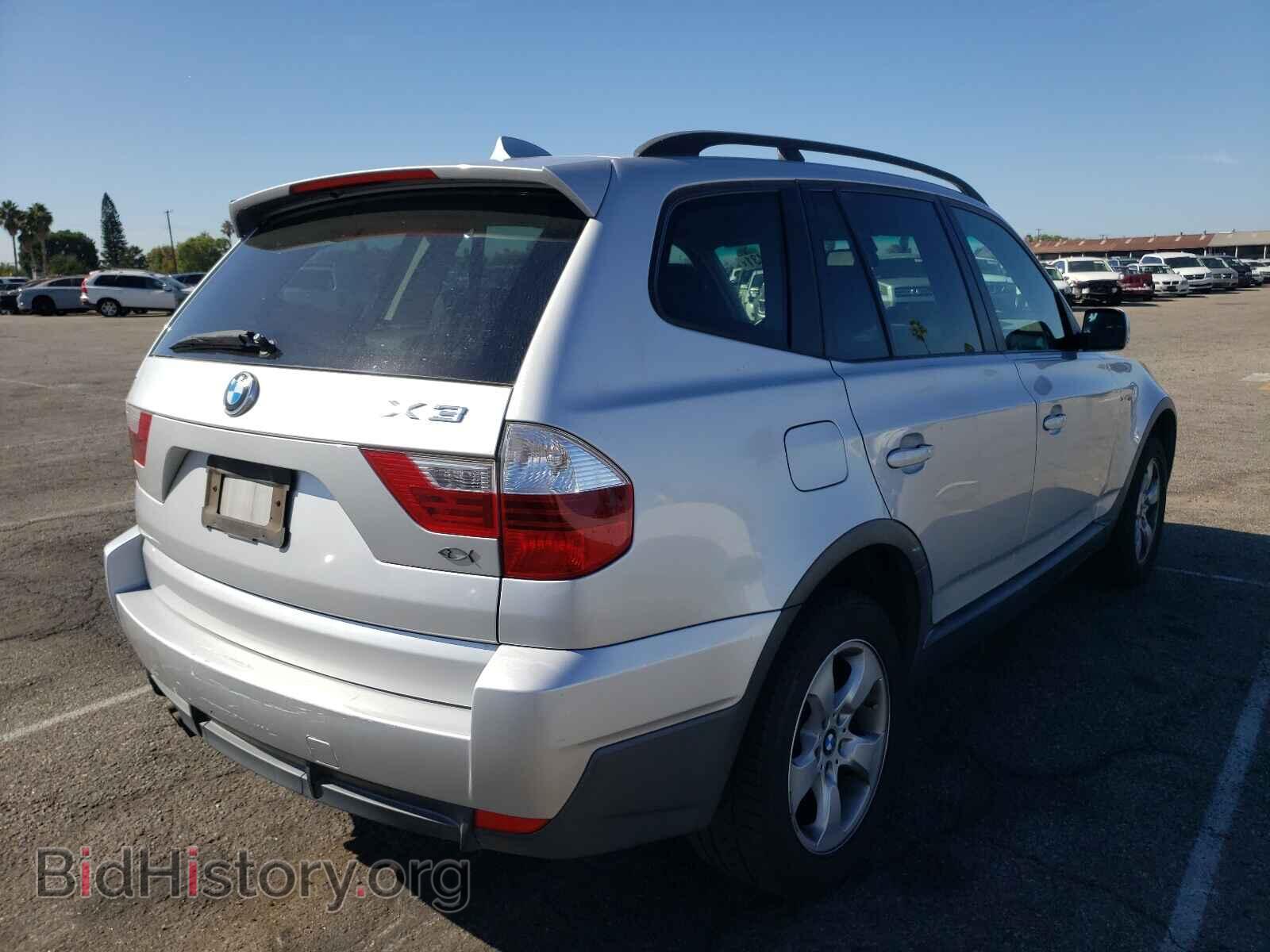 2007 BMW X3 - VIN: WBXPC93487WF12935 - Фото 4