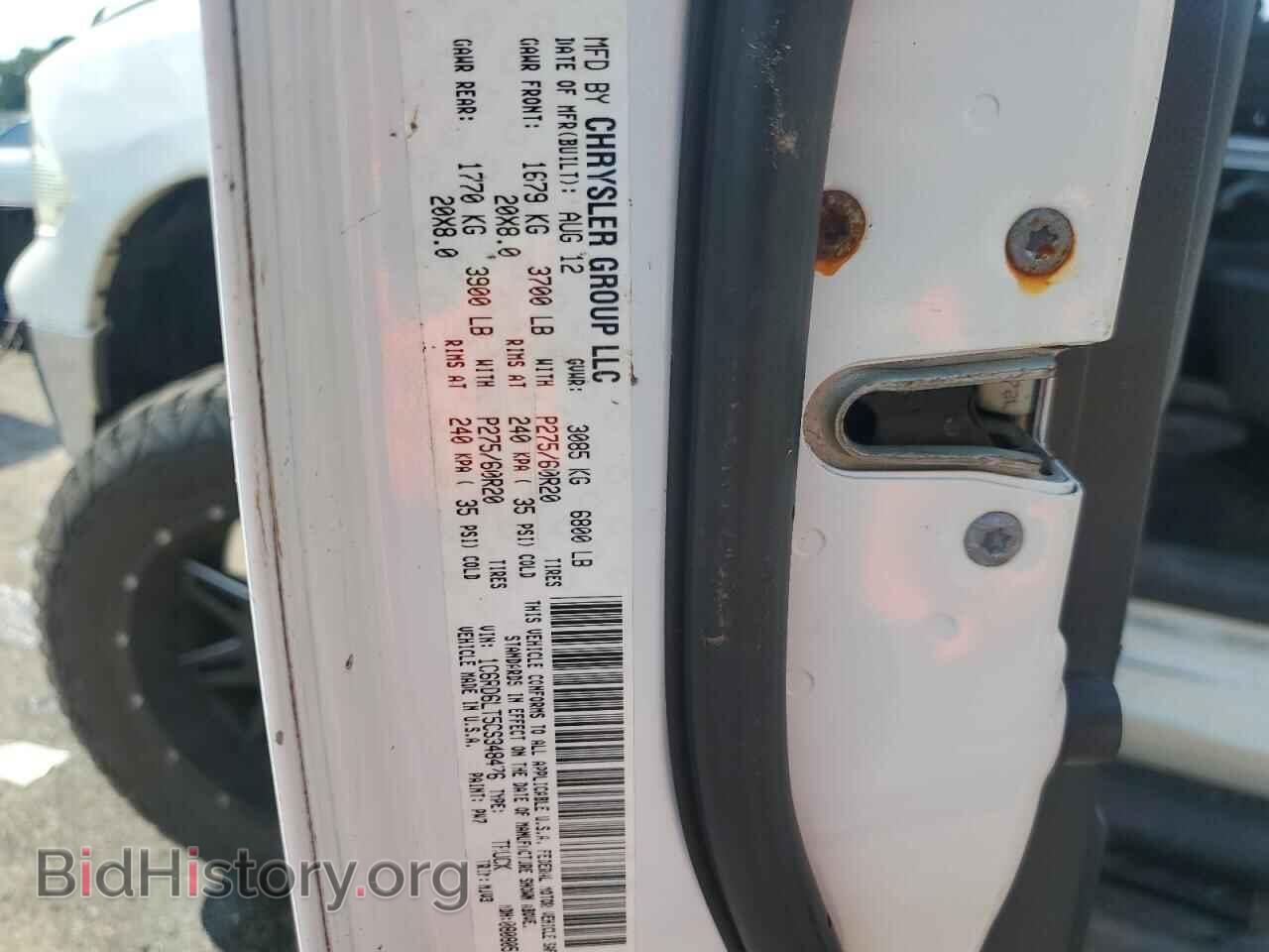 2012 DODGE RAM 1500 - VIN: 1C6RD6LT5CS348476 - Фото 13