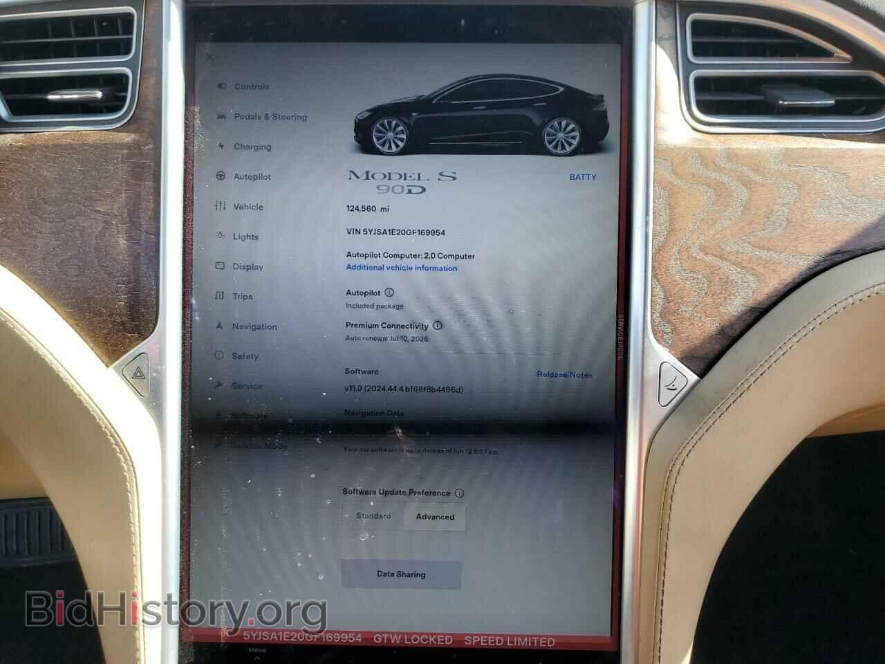 2016 TESLA MODEL S - VIN: 5YJSA1E20GF169954 - Фото 9