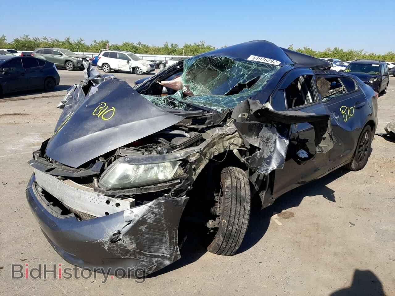 2012 HONDA CIVIC - VIN: 2HGFB2F59CH310748 - Фото 2