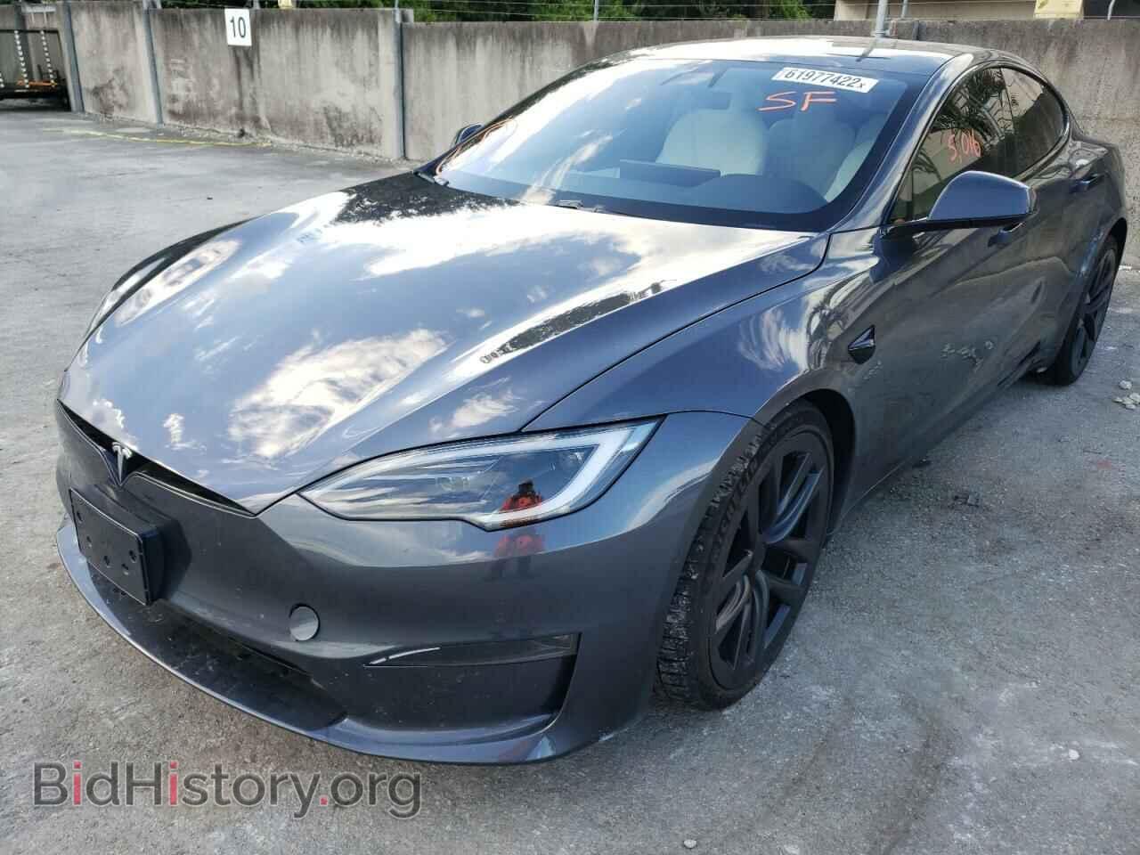2022 TESLA MODEL S - VIN: 5YJSA1E53NF478485 - Photo 2