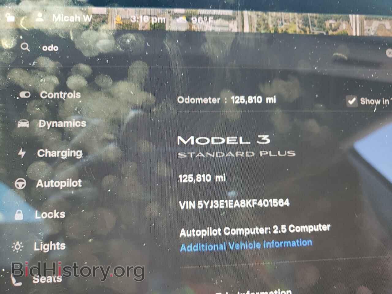 2019 TESLA MODEL 3 - VIN: 5YJ3E1EA8KF401564 - Photo 9