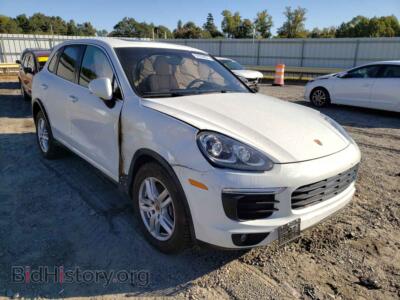 2016 Porsche CAYENNE, white — VIN WP1AA2A21GKA38265, Copart