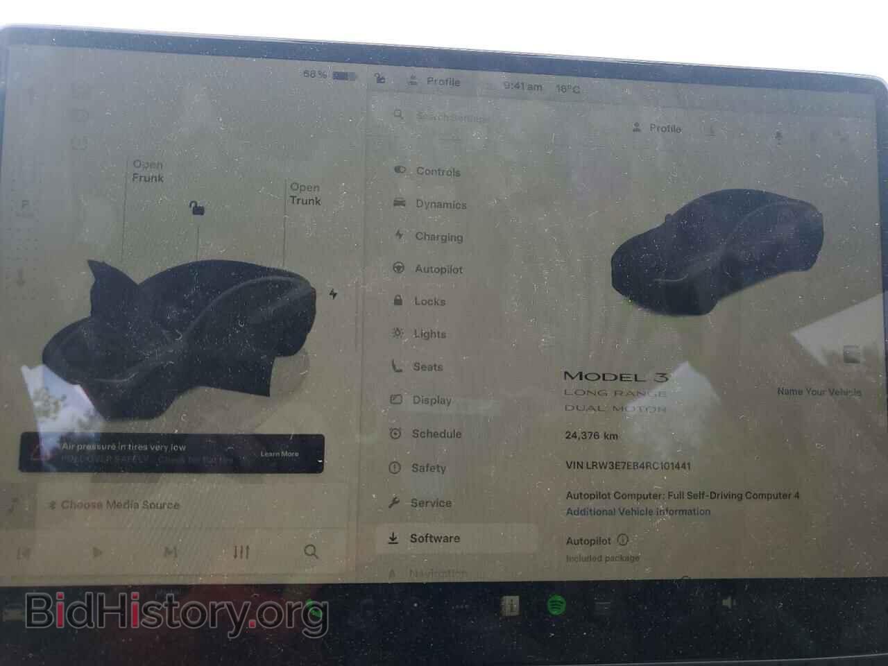 2024 TESLA MODEL 3 - VIN: LRW3E7EB4RC101441 - Фото 9