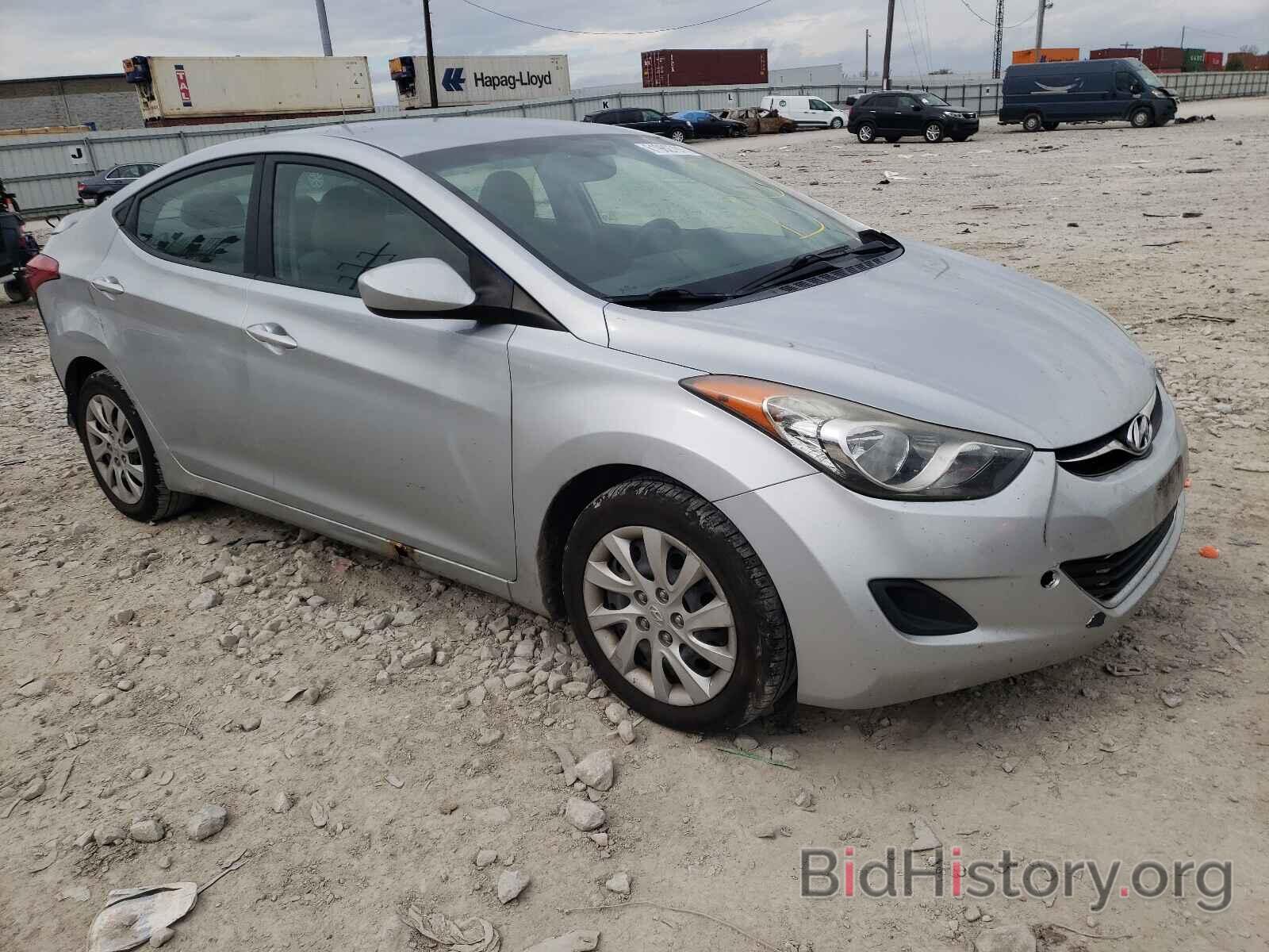 Photo 5NPDH4AE4CH076789 - HYUNDAI ELANTRA 2012