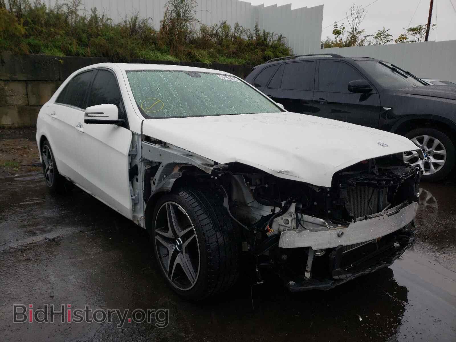 Photo WDDHF8JB6EA904619 - MERCEDES-BENZ E-CLASS 2014