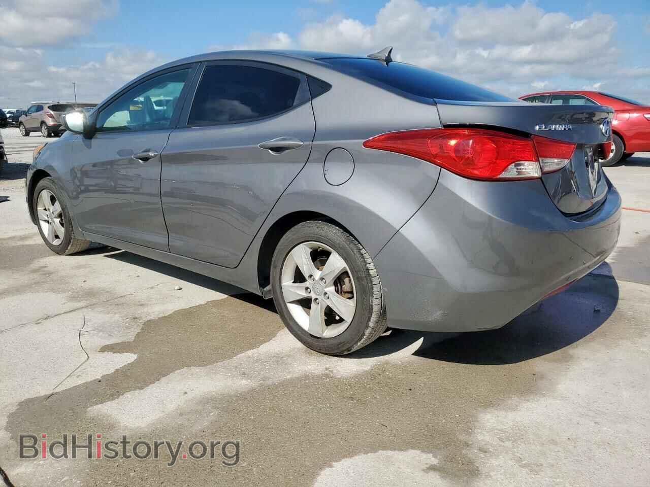 2012 HYUNDAI ELANTRA - VIN: 5NPDH4AE0CH110663 - Фото 2