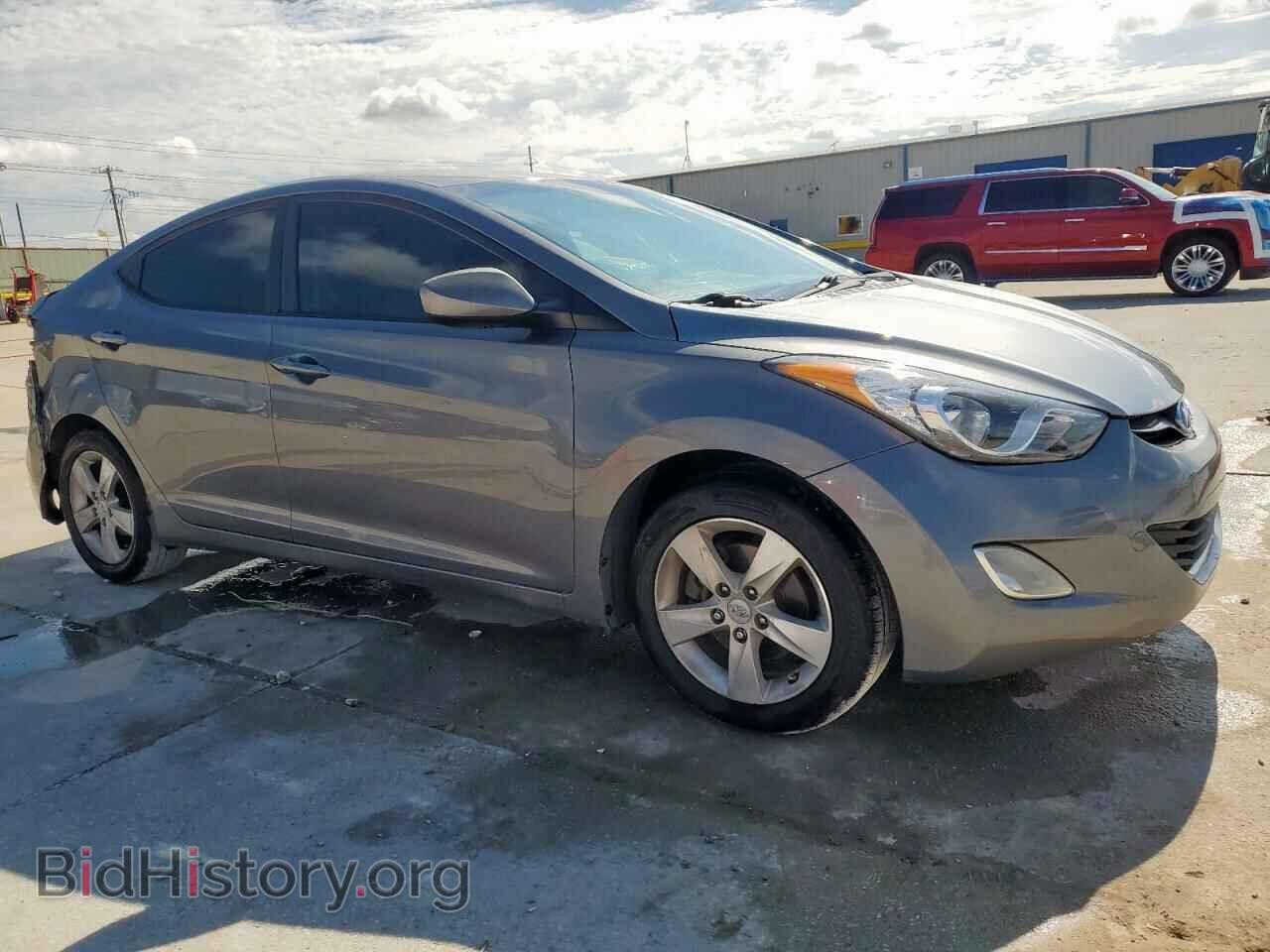 2012 HYUNDAI ELANTRA - VIN: 5NPDH4AE0CH110663 - Фото 4