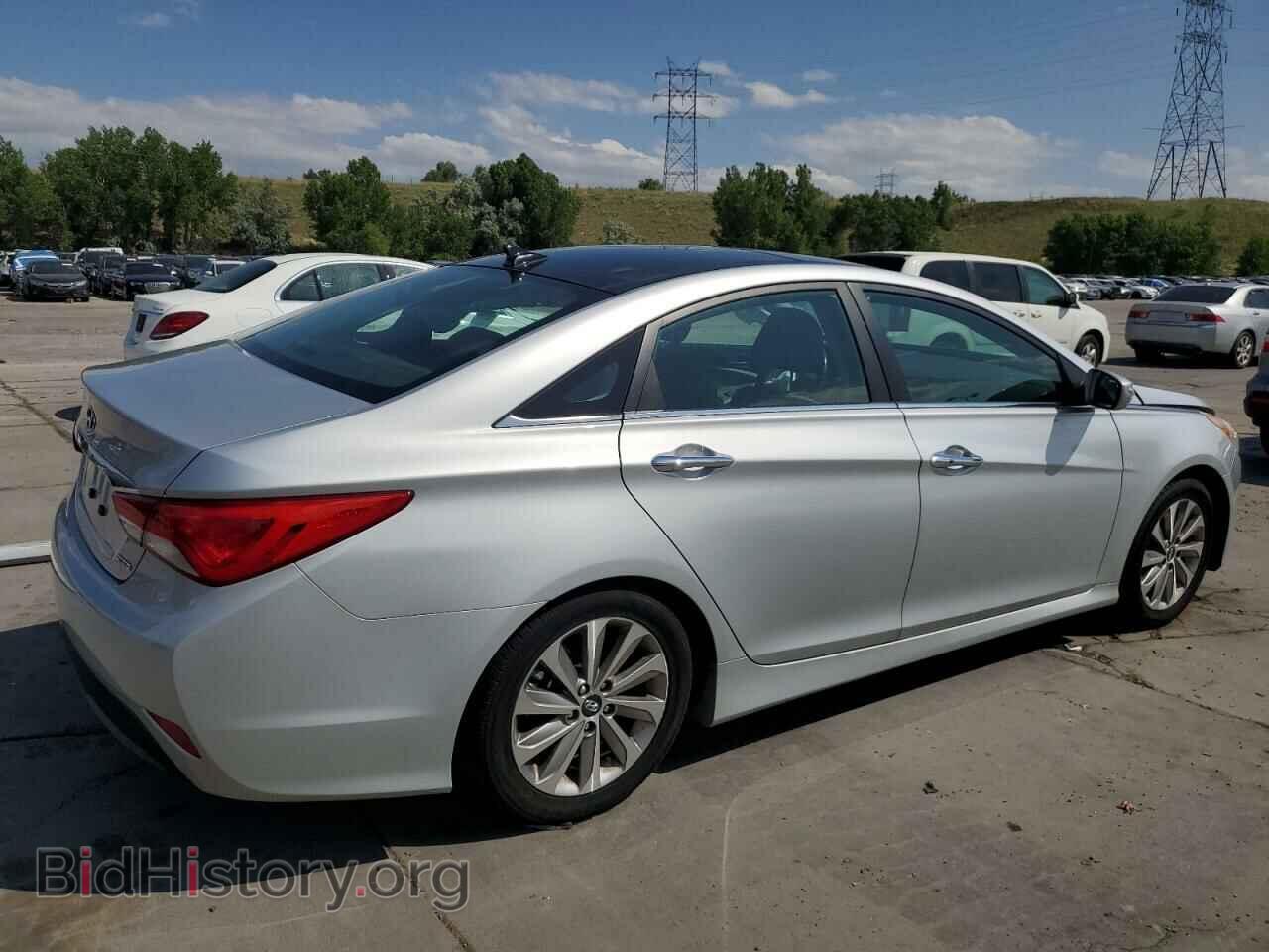2014 HYUNDAI SONATA - VIN: 5NPEC4AC6EH932971 - Фото 3