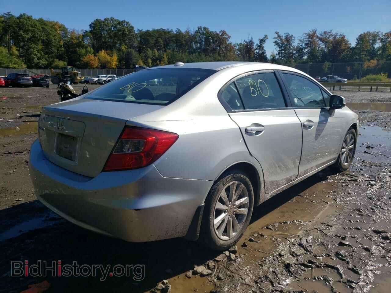 2012 HONDA CIVIC - VIN: 19XFB2F99CE310195 - Фото 4